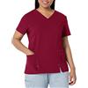 Dickies Scrubs Xtreme Camicia Scollo A V Stretch Xtreme Stretch V-Neck Scrubs Camicia Donna (Pacco da 1)