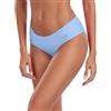 Ocean Blues Fondo Bikini Donna Blu Mare Fondo Bikini Bottom Increspato a Copertura Totale Size Small