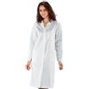 Ergos Workwear I.sacco Camice da Lavoro AMBURGO per Donna Manica Lunga in 100% Cotone (Bianco) Taglia: M