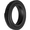 Your Day Mate T2 Adattatore Anello - 1 Set in Alluminio Nero Compatibile con Canon EOS DSLR Fotocamera EF, EF-S Baionetta, Adattatore T-Mount