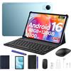 Easerush P10PRO Tablet 10 Pollici 120Hz - Tablet con Tastiera e Penna, Blu