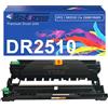 Tito-Express EcoSerie DR2510 Tamburo Compatibile con Brother DR-2510 Unità tamburo per Brother HL-L2400DWE HL-L2400DW HLL2445DW DCP-L2620DW DCP-L2627DW DCP-L2660DW MFC-L2835DW MFC-L2827DW MFC-L2800DW MFC-L28 00DW C-L2866