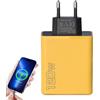 Generico Caricabatterie a ricarica rapida multiporta,Adattatore di ricarica USB | Blocco caricabatterie compatto di tipo C, pre