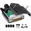 PENGLIN Connettore maschio DB15 senza saldatura | 2 file di 15 pin RS232 D-SUB Adattatore seriale