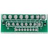 Tbest Connettore da 1,27 Mm, Adattatore da 1,27 Mm a 2,54 Mm, Adattatori per Connettori, 10 Pezzi 1,27 Mm 2,0 Mm 2,54 Mm 8 Pin 3 File 24 Fori Scheda Adattatore per Moduli Wireless