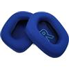 NbgrvB Cuscinetti morbidi di ricambio per cuffie da gioco wireless Logitech G733 G335, in pelle proteica e cuscinetti in memory foam, vestibilità comoda, grigio (C)