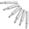 DIYEAH Adattatore Jack Femmina Stereo 6,35mm in Lega di Zinco Design a Tre Core, 6 Pezzi per Microfono e Strumenti Musicali, per Performance