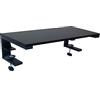 Ewent Supporto Monitor da Tavolo,Alzata Versatile da Tavolo per Monitor da 10" a 34",Supporto Rialzato in Legno Truciolato e Acciaio per Monitor,con Fissaggio a Morsetto,Tre Opzioni di Installazione