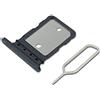 Eonpam Vassoio Carta SIM per Google Pixel 6A Porta Scheda SIM con Pin della SIM(Nero)