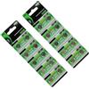 SHYYOULQE Confezione da 10/20 batterie a bottone alcaline AG10 LR1130 da 1,55 V per orologi telecomandati