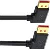 ULIJTH Cavo video DisplayPort 2.1 54Gbps Connettori ad alta velocità per schede grafiche 4090 7900XTX e cavo monitor da gioco RTX3070/RTX3080/RTX3090