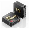 BOSGAME P6 Mini PC AMD Ryzen 9 6900HX fino a 4,9 GHz, 24 GB LPDDR5, SSD 1 TB PCIe 4.0, Radeon 680M,mini pc win 11, WiFi 6 & BT5.2 | Dual LAN/HDMI/DP/USB-C, Triple Display Mini Computer