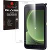 TECHGEAR Pellicola protettiva in vetro temperato per Galaxy Tab Active 5 da 8 (SM-X306), durezza 9H, trasparenza HD, antigraffio, senza bolle, realizzata per Samsung Galaxy Tab Active 5 2024