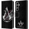 Head Case Designs Licenza Ufficiale Assassin's Creed Distrutto Logo Custodia Portafoglio in Pelle Compatibile con Samsung Galaxy S25