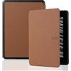 Generico DayQiQiPu Caso per Kindle Paperwhite (5/6/7th Gen 2012/2013/2015, Model: EY21/DP75SDI) Custodia per eReader di Pelle PU Ultra-Sottile di Visione Multiplo Copertura Antiurto - Marrone