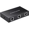 Tmboryuu Selettore di commutazione di rete 2 in 1 out o 1 in out Ethernet commutazione porta di rete Splitter selettore per laptop Fanless Design