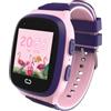 Generico Smartwatch per Bambini con Videochiamate 4G, Nano SIM, Tracciamento GPS dual‑band, Batteria da 700mAH, 2 Giorni di Autonomia e Resistenza IP68, Display 1,4'' | Modelle LT31 | Colore Rosa
