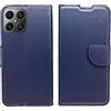 KEJI Cover Custodia per HONOR X8, Cover Custodia Libro in Pelle Portafoglio con Supporto Flip Caso Supporto Stand Chiusura Magnetica HONOR X8, Elegante (BLU)