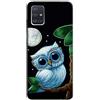 Mixroom - Cover Custodia Back case In TPU Silicone Morbido Per Oppo A54 5G Fantasia Gufo Con Gli Occhiali L148