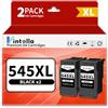 Vintella 545XL PG-545XL Cartucce d'inchiostro Sostituzione per Canon 545 XL Nero Canon 545 PG 545 PG545XL per Canon TS3350 MG2550s TR4550 MX495 TS3150 TR4500 TS3351 TS3300 TR4600 TS3100 (2 Nero)