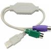 Generic Cavo adattatore USB 2.0 A maschio a PS2s con mouse e tastiere per la scansione di PS2s a USB