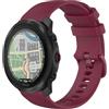 GIOPUEY Cinturini Compatibile con Polar Vantage M3, Morbido Silicone Cinturino [Resistente all'Usura] [Traspirante] - Dark Red