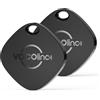 VOCOlinc Tag 2 Pezzi, Bluetooth Localizzatore Chiavi Compatibile con Apple Dov'è App (solo iOS, NON per Android), Trova Oggetti per Portafogli, Valigie e Bagagli, Batteria Sostituibile
