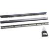 CLICK HELP Copri Cerniere Cover Hinge Ricambio Certificato per Notebook ASUS X580VD X580VN X580GD N580VD N580VN (Grigio Scuro)