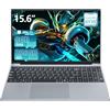 NIKOTSIS PC Portatile 15,6 Notebook Core M3 6Y30 Processore, 8GB RAM 256GB SSD, Laptop Sottile con Win 11 e Office 365, Computer Portatile con Tastierino Numerico, Apertura e Chiusura a 180°, Wi-Fi 5