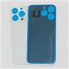 Generico SCOCCA POSTERIORE TELAIO COMPATIBILE PER IPHONE 13 PRO BACK COVER VETRO (BIANCO)