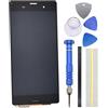 Double Sure Display Assembly per Sony Xperia Z3 D6603 IPS LCD Screen con Toolkit