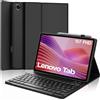 IVEOPPE Tastiera per Lenovo Tab 10.1 2025 10.1 Pollici, Cover Tastiera Italiano QWERTY, Senza Fili Bluetooth Staccabile Custodia Keyboard per Lenovo Tab 10.1 FHD (TB-311FU/TB-311XU), Nero