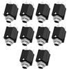 EMSea 10pcs 5 Pin 6.35mm Stereo PCB Jack Socket FM6700 1/4 di pollice Montaggio Verticale Adatto per PCB Audio Jack Altoparlanti Microfoni