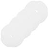 UKCOCO Ricambi Scopino Wc 4 Pezzi in Materiale Durevole Tappi Antiodore per Spazzola Water, Accessori Bagno per Manutenzione e Pulizia Quotidiana