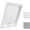 WOLTU Tenda Oscurante Portatile per Interni con Ventose, Tenda da Tetto senza Perforazione, Tenda Termica per Finestra da Tetto per Lucernario, Compatibile con finestre S06/606, Bianco 96x93cm