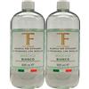 FEI FAN Ricarica Per Diffusore Di Fragranza Con Midollini. Disponibile In Varie Fragranze, Ognuna Pensata Per Adattarsi a Gusti Ed Ambienti Differenti 500ml (MUSCHIO BIANCO, 2 Ricariche)