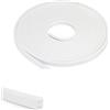 CiCixixi Diffusore LED canale 5 metri, 12 x 12 mm, profilo e diffusore, inseribile, profilo neon flessibile per strisce LED fino a 8 mm, impermeabile IP65
