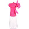 Taotalhomy Ventola di raffreddamento portatile a spruzzo d'acqua, capacità 500 ml, serbatoio con nebulizzazione regolabile per raffreddamento continuo, per viaggi, attività all'aperto ed estate (rosa)
