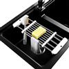 runyuanshuo Scolapiatti da Lavello, Scolapiatti Pieghevole, Porta Spugna Cucina Lavello, Scolapiattis Estensibile Acciaio Inox 16x32-55 cm per Organizer Lavello Cucina