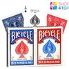 BICYCLE 2x BICYCLE Fantino Dietro Carte da Gioco Poker Ponti Rosso e Blu Standard