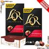 L'OR 100 Cialde Capsule Caffe L'OR Comp. Nespresso Splendente + kit accessori *