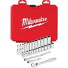 Milwaukee Electric - 1/4 Drive 28PC Ratchet & Socket Set - Metric