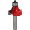 Freud Fresa per raccordare a 2 taglienti in metallo duro HW con cuscinetto. Codolo gambo A=8 mm, raggio R=9.5mm, Diametro D=31.8mm, altezza di taglio h=18mm - 34-11408P - F03FR01781