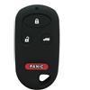 Monocitic - Cover per Chiave Auto in Silicone Cover per Telecomando - Adatto per Honda Accord CRV S2000 Civic Odyssey