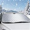Kexayo Copertura per Parabrezza Auto, Parasole per Auto, Telo copriauto per Inverno e Estate, telo parasole auto Anti UV, Neve, Grandine protezione solare Adatto la Maggior Parte dei Veicoli