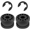 IHOTDER 2 boccole di collegamento del cambio con 2 clip a E, kit di ricambio per boccole del cambio, OEM # 68078974AA 68078975AA, kit di riparazione per collegamento del cambio compatibile con Dodge Ram