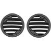DZSNBMSHD Bocchetta Aria Condizionata Auto Lato Sinistro E Destro Dash A/C Griglie di Sfiato Aria ABS Nero per Mercedes per Benz X204 GLK 2009-2015 Auto Air Vent Griglie Griglia Regolazione Presa A/C