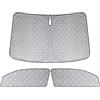 tivekeo Parasole Auto Parabrezza Anteriore sostituzione per VW UP/SEAT Mii//Skoda Citigo 2011-2024, 3 Pezzi Tecnologia di Lusso Tappetino Termico, Foglio di Alluminio Pieghevole Parasole Copertura