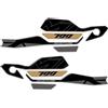 SZ4JUNZ Serbatoio Pad Adesivo Per 700MT ADV MT 700 2025 Accessori Moto Paramani Protezione Maniglia Della Porta Anteriore Decalcomanie