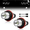GSOWO 2 pezzi 6000 K 10 W Halo Marker Ring for E39 E53 E60 E61 E63 E64 E65 E66 E87, [Durevole ed efficiente] Can-bus di alta qualità senza errori